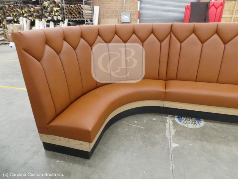 curved banquette left end